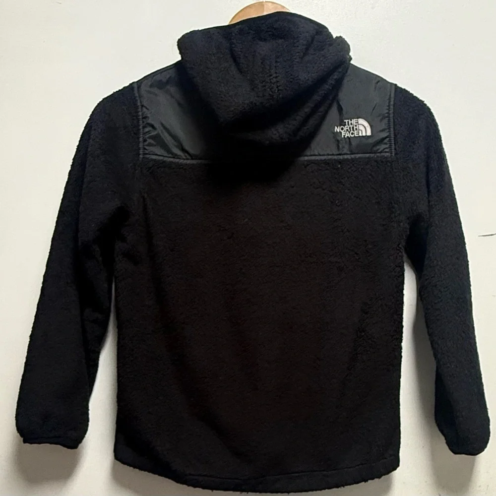 The North Face Kids Black Hooded Fleece